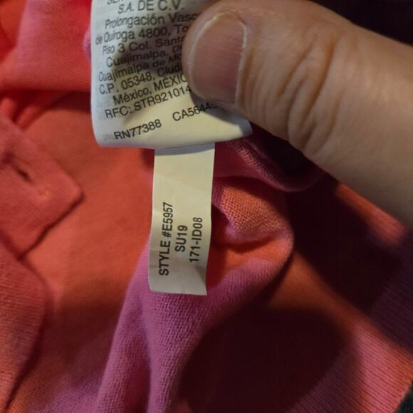 J.Crew Cary Lightweight Cotton Cardigan Pink Size M - Picture 5 of 11